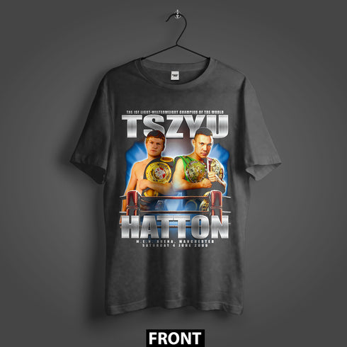Hatton vs Tszyu The 2005 Championship Premium Oversized T-Shirt (Unisex)