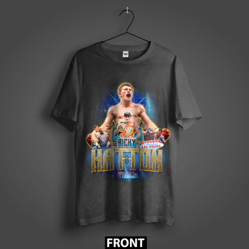 Ricky Hatton The Hitman Hatton Legacy Double-Sided Premium T-Shirt (Unisex)