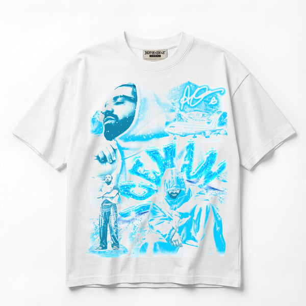 Drake Iceman Freeze The World Tribute Premium Oversized Double-Sided T-Shirt (Unisex)