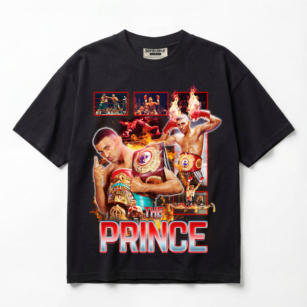 Prince Naseem Hamed The Featherweight King Premium Oversized Double-Sided T-Shirt (Unisex)