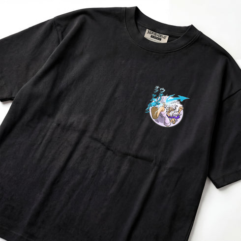 One Piece Luffy vs Kaido The Sun God Rises Premium Oversized Double-Sided T-Shirt (Unisex)