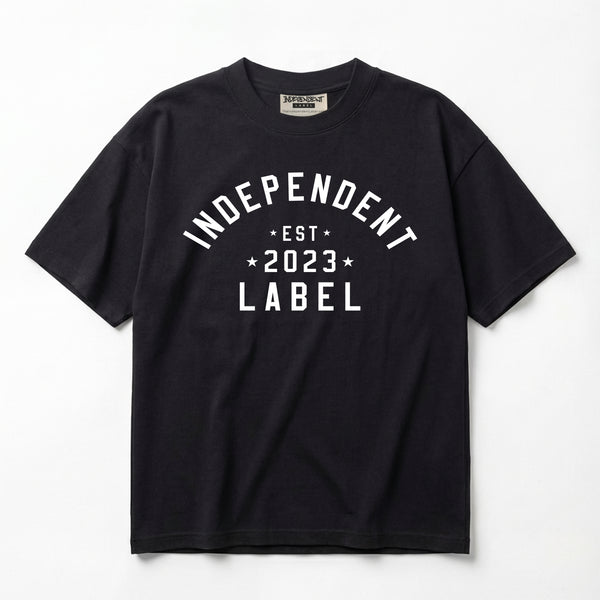 Independent Label Varsity Premium Oversized T-Shirt (Unisex)