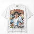 Diego Maradona El Pibe de Oro Premium Oversized Double-Sided T-Shirt (Unisex)