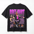 Bret Hitman Hart Excellence of Execution Premium Oversized Double-Sided T-Shirt (Unisex)