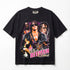 Bret Hitman Hart Excellence of Execution Premium Oversized Double-Sided T-Shirt (Unisex)