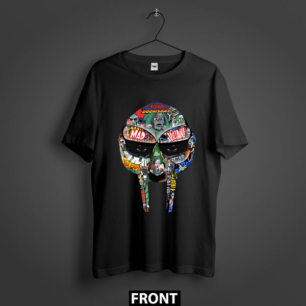 MF DOOM Mad Villainy Mask Collage Premium T-Shirt (Unisex)