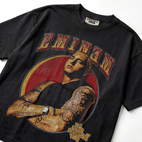 Eminem Anger Management Tour Premium Oversized Double-Sided T-Shirt (Unisex)