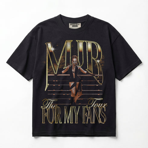Mary J. Blige The For My Fans Tour 2025 Premium Oversized Double-Sided T-Shirt (Unisex)