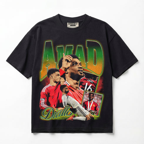 Amad Diallo Poetry in Motion Premium Oversized T-Shirt (Unisex)