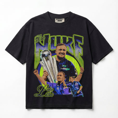 Luke Littler The Nuke Premium Oversized T-Shirt (Unisex)