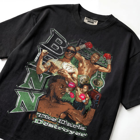 Nigel Benn The Dark Destroyer Premium Oversized T-Shirt (Unisex)