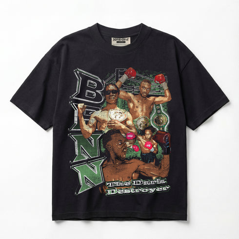 Nigel Benn The Dark Destroyer Premium Oversized T-Shirt (Unisex)