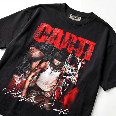 Playboi Carti Vamp Anthem Premium Oversized Double-Sided T-Shirt (Unisex)