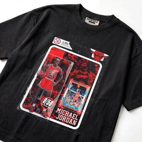 No 23 Michael Jordan Hall of Figures Collection Premium Oversized T-Shirt (Unisex)