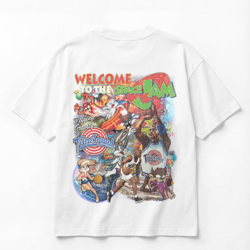 Space Jam 1996 Defying Gravity Michael Jordan Premium Oversized Double-Sided T-Shirt (Unisex)
