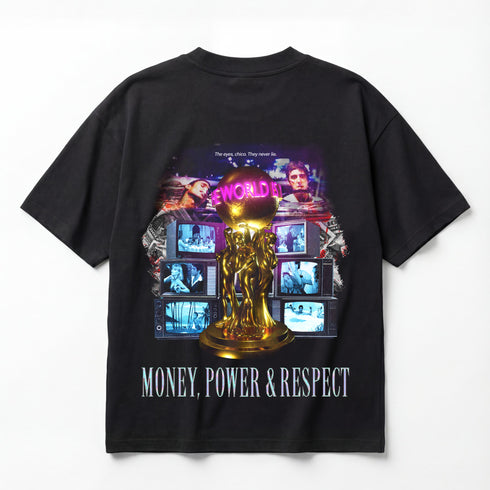 Scarface Money Power & Respect Classic Edition Premium Oversized Double-Sided T-Shirt (Unisex)