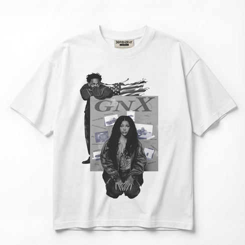 Kendrick Lamar x SZA Grand National Tour 2025 Premium Oversized Double-Sided T-Shirt (Unisex)