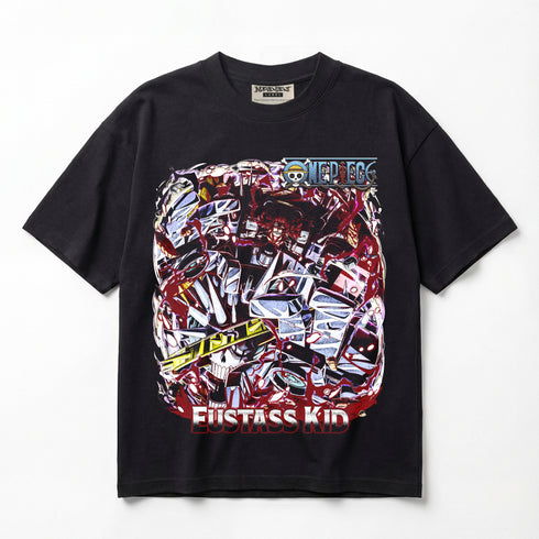 One Piece Eustass Kid Magnet Force Premium Oversized T-Shirt (Unisex)