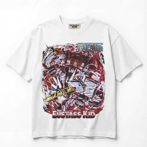 One Piece Eustass Kid Magnet Force Premium Oversized T-Shirt (Unisex)