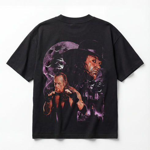 The Undertaker Dark Grave Double-Sided Premium Oversized T-Shirt (Unisex)