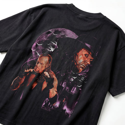 The Undertaker Dark Grave Double-Sided Premium Oversized T-Shirt (Unisex)