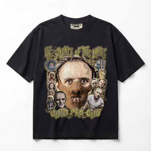 The Silence of the Lambs Quid Pro Quo JHorror87 Exclusive Premium Oversized T-Shirt (Unisex)