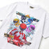 Power Rangers Megazord Assemble Premium Oversized Double-Sided T-Shirt (Unisex)