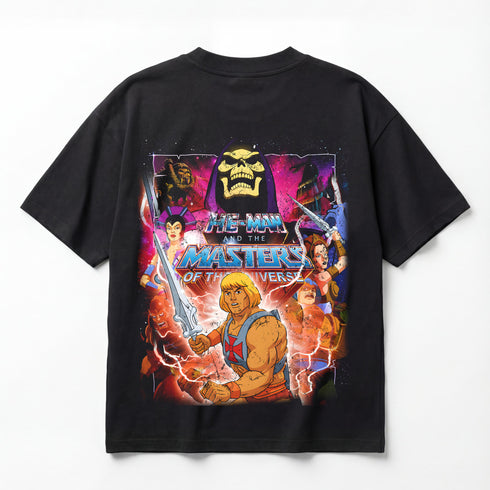 He-Man and the Masters of the Universe Retro Premium Oversized Double-Sided T-Shirt (Unisex)