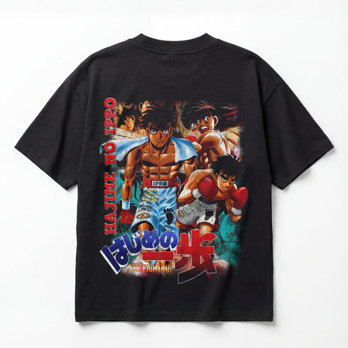 Hajime no Ippo The Fighting! Premium Oversized Double-Sided T-Shirt (Unisex)