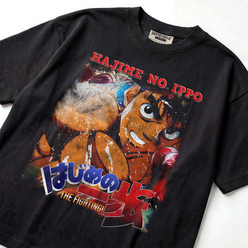 Hajime no Ippo The Fighting! Premium Oversized Double-Sided T-Shirt (Unisex)