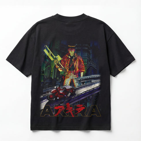 Akira Neo-Tokyo Premium Oversized Double-Sided T-Shirt (Unisex)