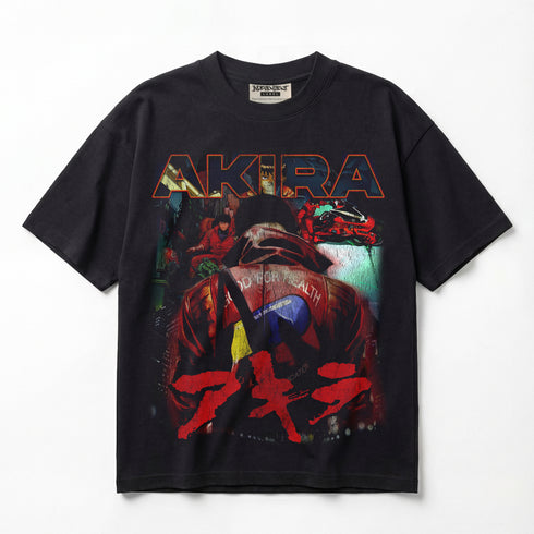 Akira Neo-Tokyo Premium Oversized Double-Sided T-Shirt (Unisex)
