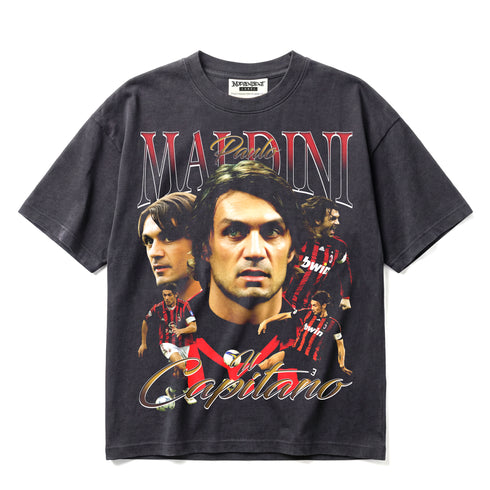 Paolo Maldini Il Capitano Premium Oversized T-Shirt (Unisex)