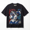 Demon Slayer Akaza Upper Moon 3 Premium Oversized Double-Sided T-Shirt ( Unisex)