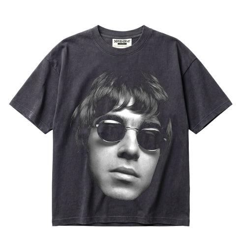Liam Gallagher OASIS Iconic Face Premium Oversized T-Shirt (Unisex)