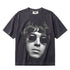 Liam Gallagher OASIS Iconic Face Premium Oversized T-Shirt (Unisex)