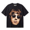 Liam Gallagher OASIS Iconic Face Premium Oversized T-Shirt (Unisex)