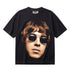 Liam Gallagher OASIS Iconic Face Premium Oversized T-Shirt (Unisex)