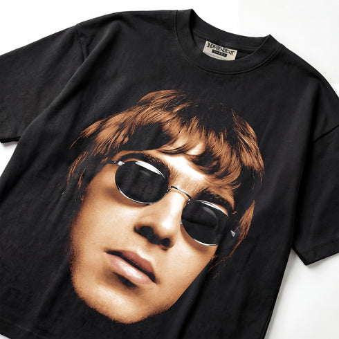 Liam Gallagher OASIS Iconic Face Premium Oversized T-Shirt (Unisex)