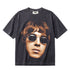Liam Gallagher OASIS Iconic Face Premium Oversized T-Shirt (Unisex)