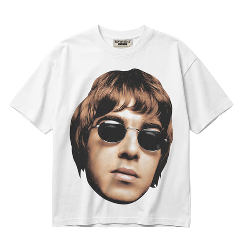 Liam Gallagher OASIS Iconic Face Premium Oversized T-Shirt (Unisex)