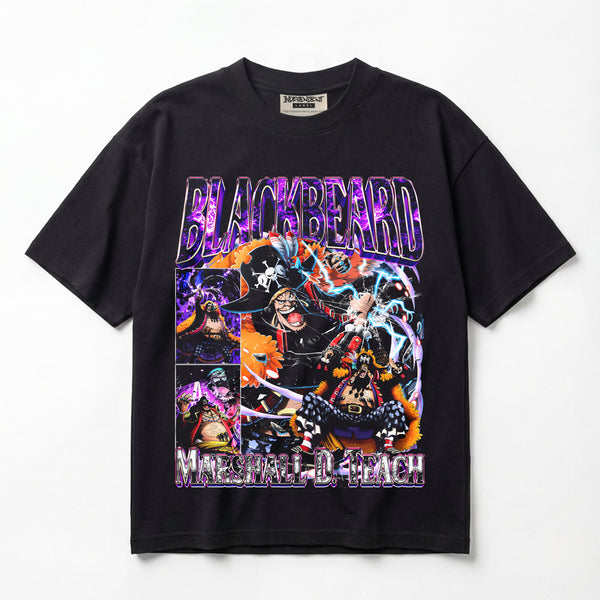 One Piece Marshall D. Teach Blackbeard Premium Oversized T-Shirt (Unisex)