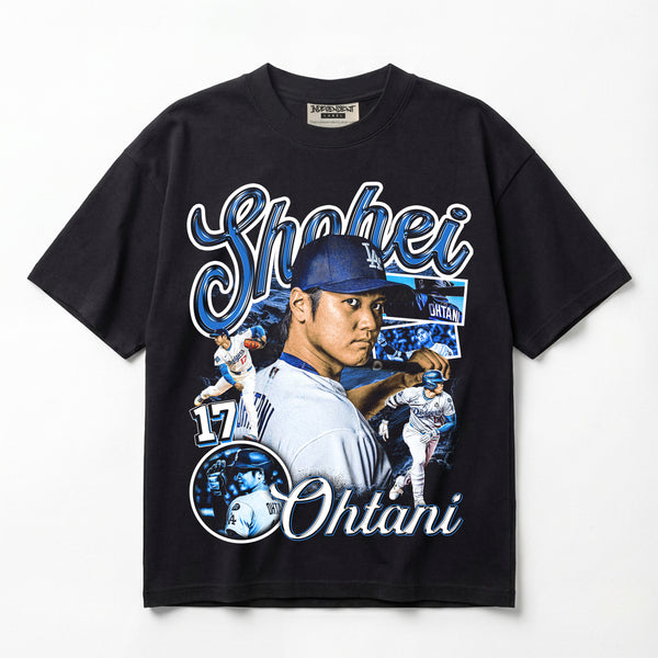 Shohei Ohtani The Two-Way Phenom Premium Oversized T-Shirt (Unisex)