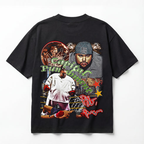 Big Pun Capital Punishment Vintage Premium Oversized Double-Sided T-Shirt