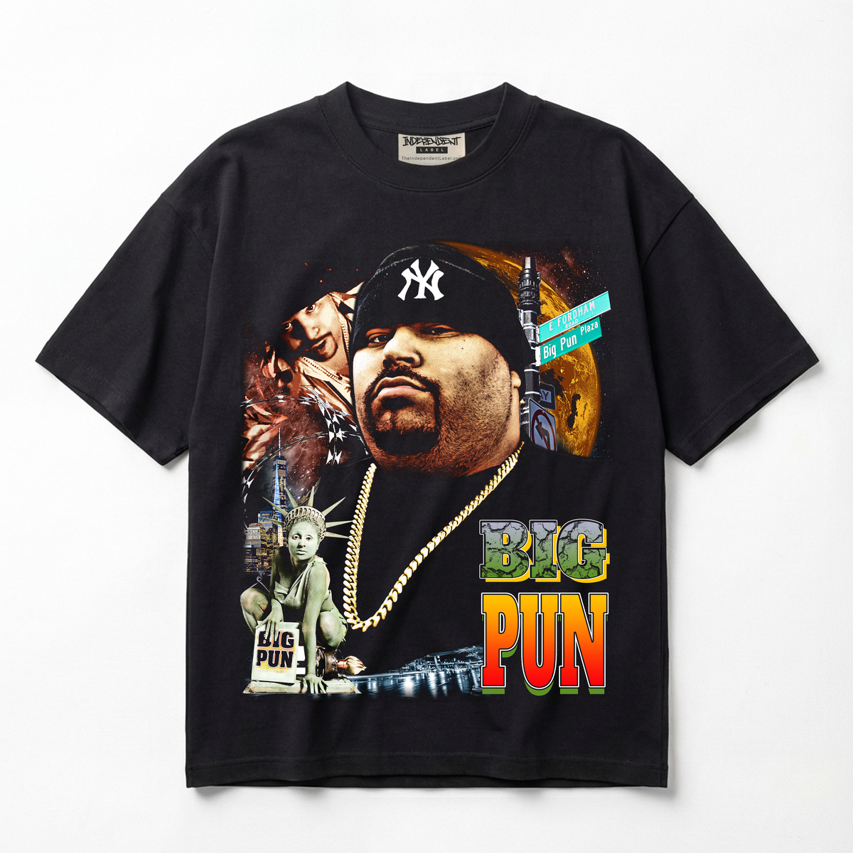 Big Pun Capital Punishment Vintage Premium Oversized Double-Sided 
