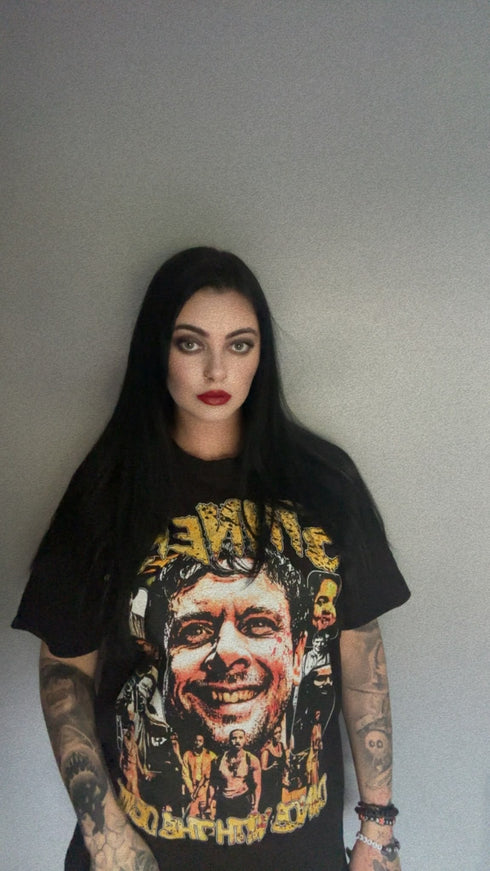 Sinners Dance with the Devil JHorror87 Exclusive Premium Oversized T-Shirt (Unisex)