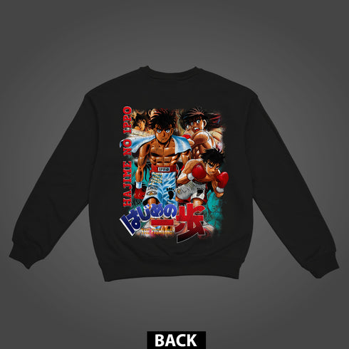 Hajime no Ippo The Fighting! Premium Double-Sided Sweatshirt (Unisex)
