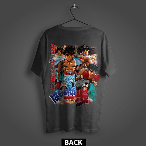 Hajime no Ippo The Fighting! Premium Oversized Double-Sided T-Shirt (Unisex)