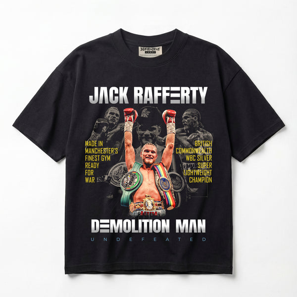 Jack Rafferty Demolition Man Undefeated Champion Premium Oversized T-Shirt (Unisex)