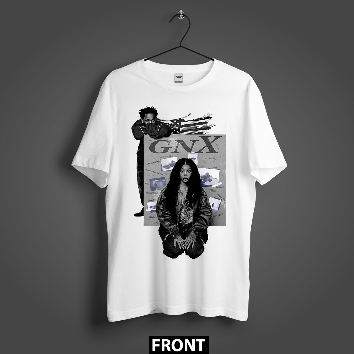 Kendrick Lamar x SZA Grand National Tour 2025 Premium Oversized